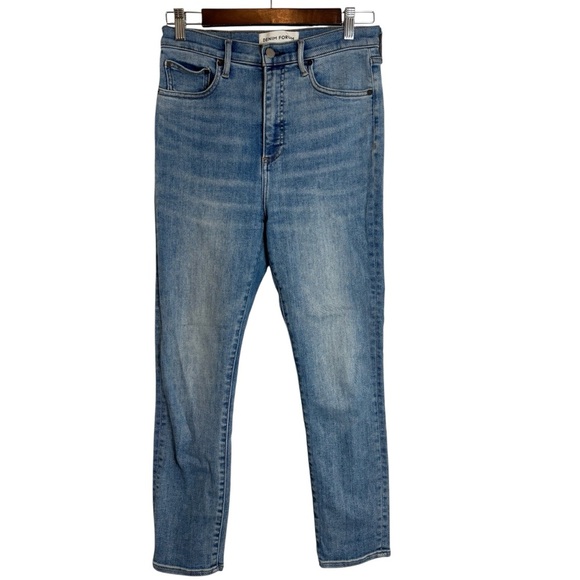 Denim Forum Jeans Women's The Lola High Rise Skinny Size 28 - Picture 4 of 10